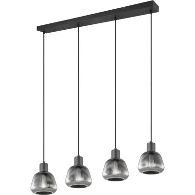 Corp de suspensie negru mat Trio T362800432 - Iluminare interioară Corp de suspensie negru mat Trio T362800432 - Iluminare interioară