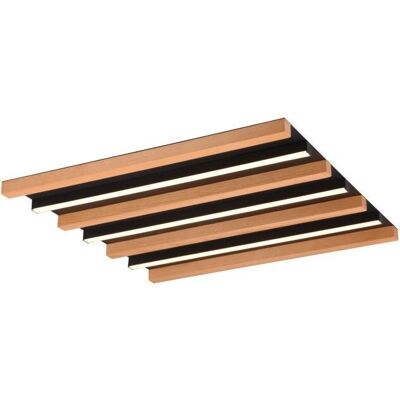 Trio 648914532 Zwarte Matte LED Plafondlamp - Plafondlamp Trio 648914532 Zwarte Matte LED Plafondlamp - Plafondlamp