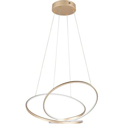 TRIO DARVIN Lampe Suspendue LED - Dimmable, 52W, 6700lm, Réglable - Publicité TRIO DARVIN Lampe Suspendue LED - Dimmable, 52W, 6700lm, Réglable - Publicité