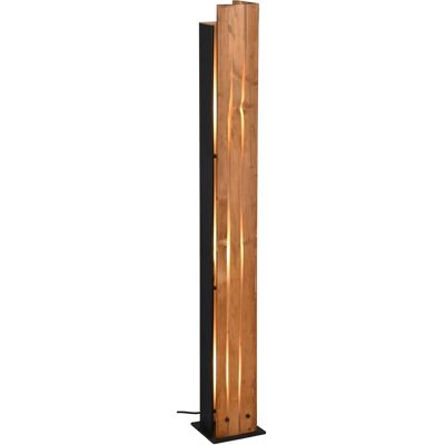 TRIO Karuni Stehlampe - Naturholz & Schwarz - 1210mm - E27 TRIO Karuni Stehlampe - Naturholz & Schwarz - 1210mm - E27