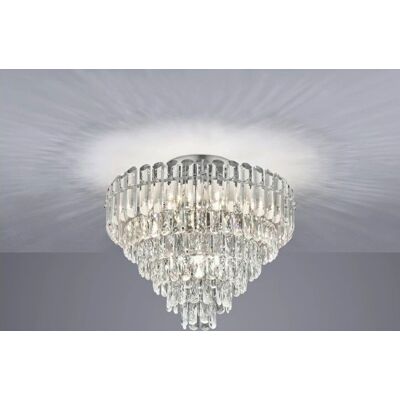 Chromové Stropní Světlo MALIZIA - Moderní Luxusní Design Chromové Stropní Světlo MALIZIA - Moderní Luxusní Design
