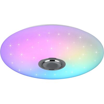 Reality Musica Deckenleuchte - Bluetooth, RGBW Regenbogen, Weiß - Deckenlampe Reality Musica Deckenleuchte - Bluetooth, RGBW Regenbogen, Weiß - Deckenlampe