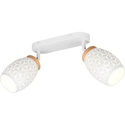 TRIO LIGHTING Bidar Metal Alb 28cm - Iluminat TRIO LIGHTING Bidar Metal Alb 28cm - Iluminat