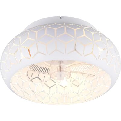 TRIO BIDAR Deckenventilator mit Licht - Weiß 3 Geschwindigkeiten TRIO BIDAR Deckenventilator mit Licht - Weiß 3 Geschwindigkeiten
