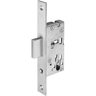 Wilka 038R.000009 - Türschloss, Edelstahl, Vorbereitet für Profilzylinder Wilka 038R.000009 - Türschloss, Edelstahl, Vorbereitet für Profilzylinder