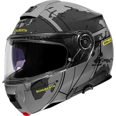 Schuberth C5 Globe Grigio - Casco Moto Schuberth C5 Globe Grigio - Casco Moto