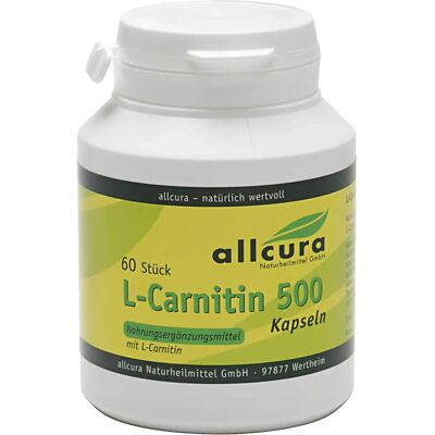 Allcura Naturheilmittel GmbH L-Carnitin Kapseln - Fitness & Energie Allcura Naturheilmittel GmbH L-Carnitin Kapseln - Fitness & Energie