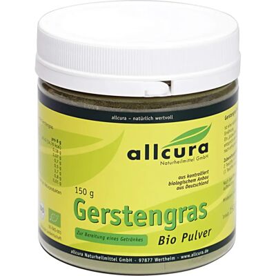 Allcura Gerstengras Bio Pulver - Nahrungsergänzungsmittel Allcura Gerstengras Bio Pulver - Nahrungsergänzungsmittel