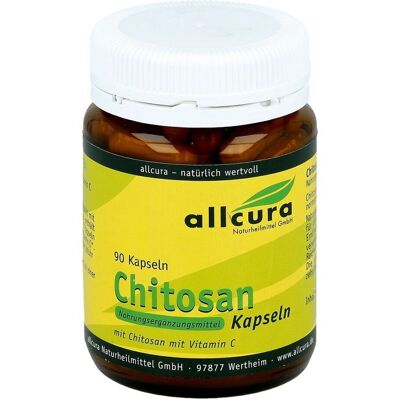 Allcura Chitosan Kapseln - Nahrungsergänzungsmittel Allcura Chitosan Kapseln - Nahrungsergänzungsmittel
