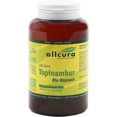 Allcura Topinambur Bio-Kapseln - Nahrungsergänzung Allcura Topinambur Bio-Kapseln - Nahrungsergänzung