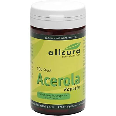 Allcura Acerola - Vitamin C Nahrungsergänzungsmittel Allcura Acerola - Vitamin C Nahrungsergänzungsmittel