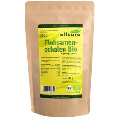 Allcura Naturheilmittel GmbH Flohsamenschalen Bio 250 g Allcura Naturheilmittel GmbH Flohsamenschalen Bio 250 g