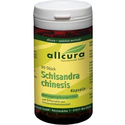 Allcura Naturheilmittel GmbH SCHISANDRA - Kapseln Allcura Naturheilmittel GmbH SCHISANDRA - Kapseln