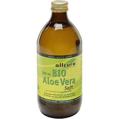 Allcura Naturheilmittel GmbH Aloe Vera Saft - Bio, 500ml Allcura Naturheilmittel GmbH Aloe Vera Saft - Bio, 500ml