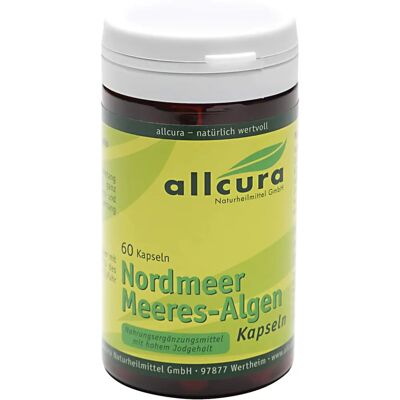 Allcura Naturheilmittel GmbH ALGUES MARINES Kapseln Mer du Nord - Nahrungsergänzung Allcura Naturheilmittel GmbH ALGUES MARINES Kapseln Mer du Nord - Nahrungsergänzung