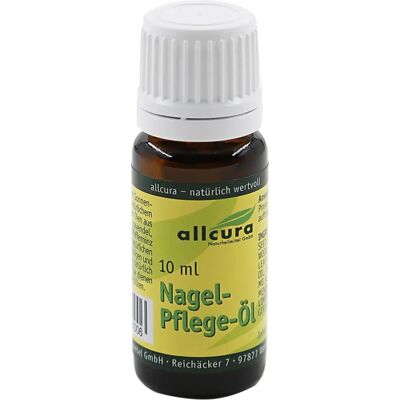 Allcura Naturheilmittel GmbH Nagelpflege Öl - Nagelpflegeöl - 10ml - Natürliche Inhaltsstoffe Allcura Naturheilmittel GmbH Nagelpflege Öl - Nagelpflegeöl - 10ml - Natürliche Inhaltsstoffe
