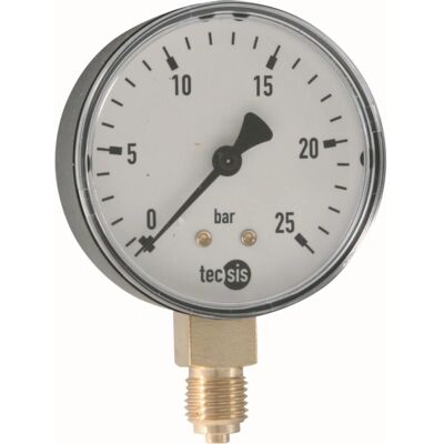 Sasserath Manometer 2000.00.907 G - 0-25 bar, senkrecht, für Flansch HWS 2000 Plus Sasserath Manometer 2000.00.907 G - 0-25 bar, senkrecht, für Flansch HWS 2000 Plus