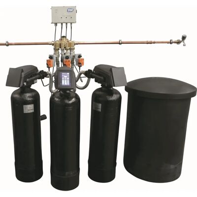 Sasserath Dreifach-Wasserenthärter - 3 x 90 l - Wasserenthärtungssystem Sasserath Dreifach-Wasserenthärter - 3 x 90 l - Wasserenthärtungssystem