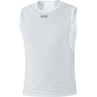 Gore Wear GWS Camiseta de base sem mangas - À prova de vento Respirável Leve Gore Wear GWS Camiseta de base sem mangas - À prova de vento Respirável Leve