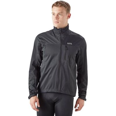 GORE WEAR C3 Goretex Active Schwarzer Fahrradjacke GORE WEAR C3 Goretex Active Schwarzer Fahrradjacke