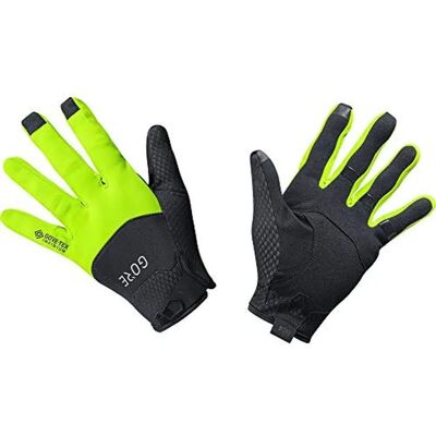 Gore Wear GORE C5 GORE-TEX INFINIUM Luvas - homem - preto/neon amarelo - 7 Gore Wear GORE C5 GORE-TEX INFINIUM Luvas - homem - preto/neon amarelo - 7