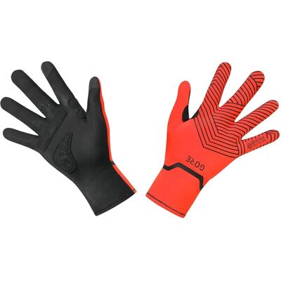 Gore Wear Gore C3 Gore-Tex Infinium Stretch Mid Luvas - Amarelo Neon - Preto - Unissex Gore Wear Gore C3 Gore-Tex Infinium Stretch Mid Luvas - Amarelo Neon - Preto - Unissex