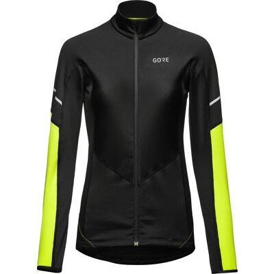 GORE WEAR GORE M Thermo Zip Tröja - svart/neon gul - XL - Thermo Zip Tröja GORE WEAR GORE M Thermo Zip Tröja - svart/neon gul - XL - Thermo Zip Tröja