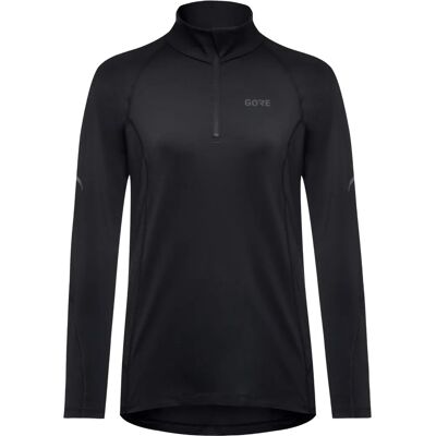 Gore Wear Gore Mid Long Sleeve Zip Shirt - Noir - Chemise à manches longues Gore Wear Gore Mid Long Sleeve Zip Shirt - Noir - Chemise à manches longues