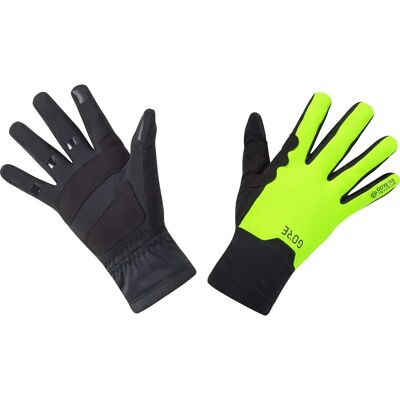 Gore Wear Gore Gore-Tex Infinium Mid Handskar - Svart - Neon Gul - Unisex Gore Wear Gore Gore-Tex Infinium Mid Handskar - Svart - Neon Gul - Unisex