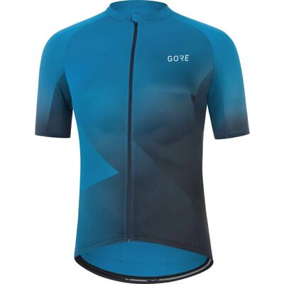 GORE WEAR Uomo Fade Maglietta Blu - Maglietta Ciclismo GORE WEAR Uomo Fade Maglietta Blu - Maglietta Ciclismo