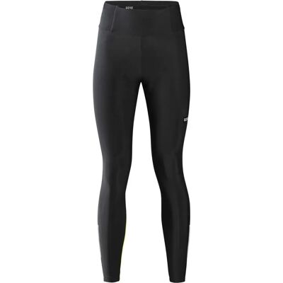 Collants Thermo Gore Wear Gore Progress - Noir - Jaune Néon - Pantalon de sport Collants Thermo Gore Wear Gore Progress - Noir - Jaune Néon - Pantalon de sport