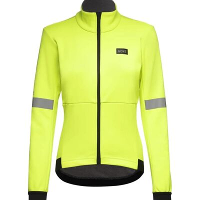 Veste de cyclisme Gore Wear Tempest - Jaune néon - 2XS - Résistante au vent Veste de cyclisme Gore Wear Tempest - Jaune néon - 2XS - Résistante au vent