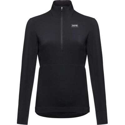 Maillot GOREWEAR TrailKPR Hybrid à moitié zip manches longues - Noir Maillot GOREWEAR TrailKPR Hybrid à moitié zip manches longues - Noir