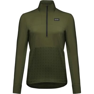 Gore Wear Trailkpr Hybrid 1/2-Zip Dam Vänster - Jacka Gore Wear Trailkpr Hybrid 1/2-Zip Dam Vänster - Jacka