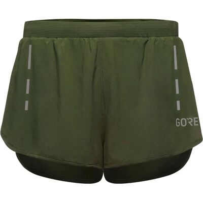 Gore Wear Split Shorts - Leggero, Verde, Vita regolabile - Shorts Gore Wear Split Shorts - Leggero, Verde, Vita regolabile - Shorts