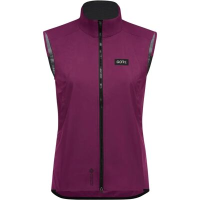 GORE WEAR Gilet Violet Imperméable au Vent - Cyclisme & Extérieur GORE WEAR Gilet Violet Imperméable au Vent - Cyclisme & Extérieur