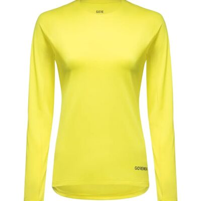 Gore Wear GOREWEAR Everyday Langarmshirt Gelb - Damen-T-Shirt Gore Wear GOREWEAR Everyday Langarmshirt Gelb - Damen-T-Shirt