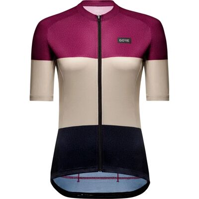 Gore Wear Spirit Stripes Lila Trikot - Radtrikot Gore Wear Spirit Stripes Lila Trikot - Radtrikot