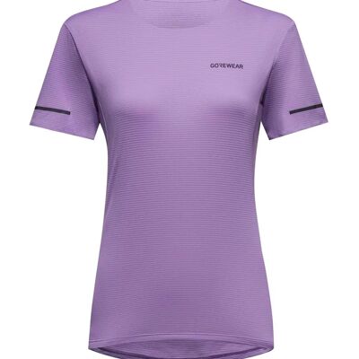 GORE WEAR T-Shirt Contest 2.0 femme - violet clair - coupe slim - T-Shirt GORE WEAR T-Shirt Contest 2.0 femme - violet clair - coupe slim - T-Shirt