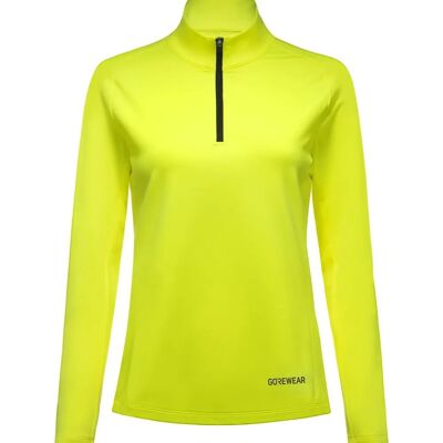 Gore Wear Neon Geel Middellaag - T-Shirt Gore Wear Neon Geel Middellaag - T-Shirt