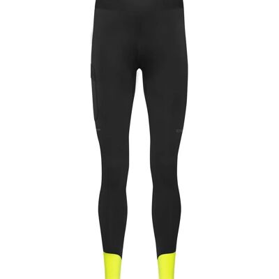 GORE WEAR Pantalons Thermo Concurve pour hommes - noir / jaune néon - S GORE WEAR Pantalons Thermo Concurve pour hommes - noir / jaune néon - S
