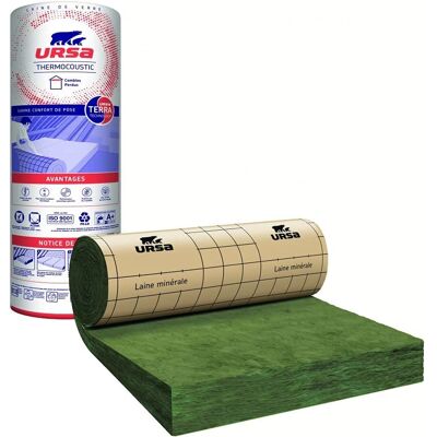 URSA - Lana de vidrio termica Kraft - 3.5 x 1.2 m - 260 mm - Thermal insulation - Publicité URSA - Lana de vidrio termica Kraft - 3.5 x 1.2 m - 260 mm - Thermal insulation - Publicité