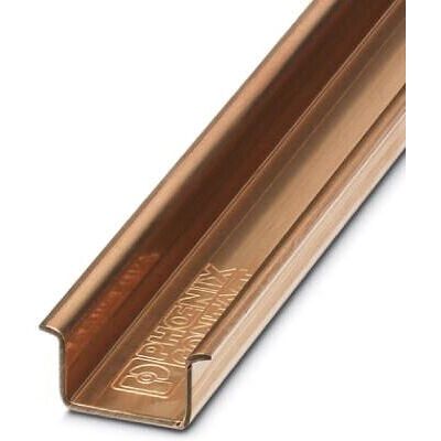 Phoenix NS 35/15CU Kupfer unbeschichtete 2m Hutschiene - Terminal Block Accessory Phoenix NS 35/15CU Kupfer unbeschichtete 2m Hutschiene - Terminal Block Accessory