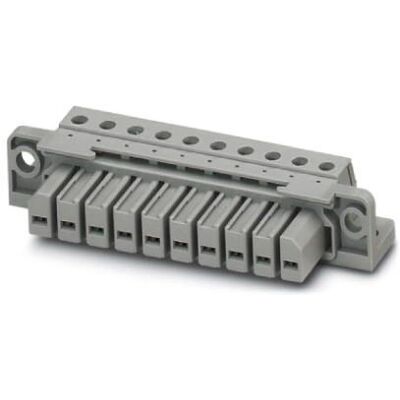 Phoenix Contact 1600001 terminalblockstillbehör - 10-pol, 24-12 AWG, 25A, grå Phoenix Contact 1600001 terminalblockstillbehör - 10-pol, 24-12 AWG, 25A, grå