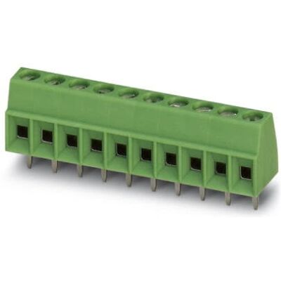 Phoenix Contact MKDS 1/ 4-3,81 Block terminal PCB - 4 positioner, Grön Phoenix Contact MKDS 1/ 4-3,81 Block terminal PCB - 4 positioner, Grön