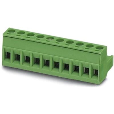Phoenix Contact 1754805 Elektrischer Drahtverbinder - 20 Pole - 5mm Raster - Grün Phoenix Contact 1754805 Elektrischer Drahtverbinder - 20 Pole - 5mm Raster - Grün