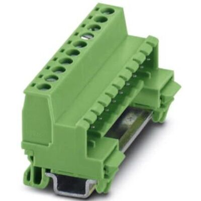 Phoenix Contact MSTBHK 2,5/10-G Terminal Block - 10 Pole, Grün Phoenix Contact MSTBHK 2,5/10-G Terminal Block - 10 Pole, Grün