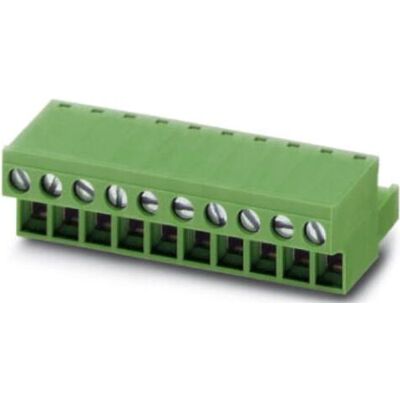 Phoenix Contact Kompakt terminalblock - 6 pol, 5.08mm, Grön Phoenix Contact Kompakt terminalblock - 6 pol, 5.08mm, Grön
