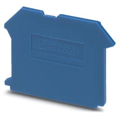 Phoenix Contact D-UK 5-TWIN BU Blau Abschlussdeckel - Terminalblock Zubehör Phoenix Contact D-UK 5-TWIN BU Blau Abschlussdeckel - Terminalblock Zubehör
