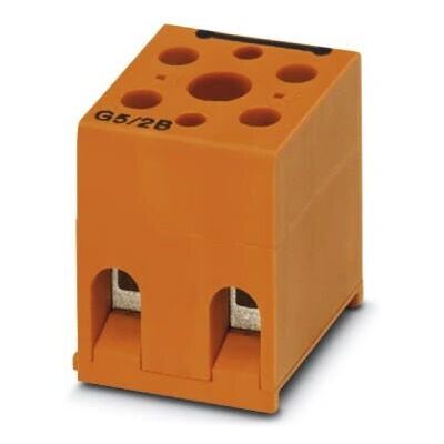 Phoenix Contact 2716305 Klemme - 2-polig, Orange, 4mm² Phoenix Contact 2716305 Klemme - 2-polig, Orange, 4mm²